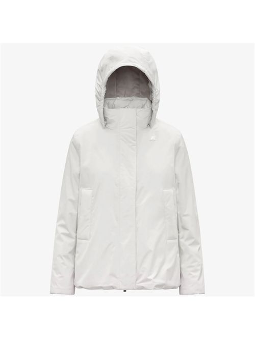 Giacca lil soft touch marmotta donna colore white K-WAY | LIL SOFT TOUCH MARMOTASG